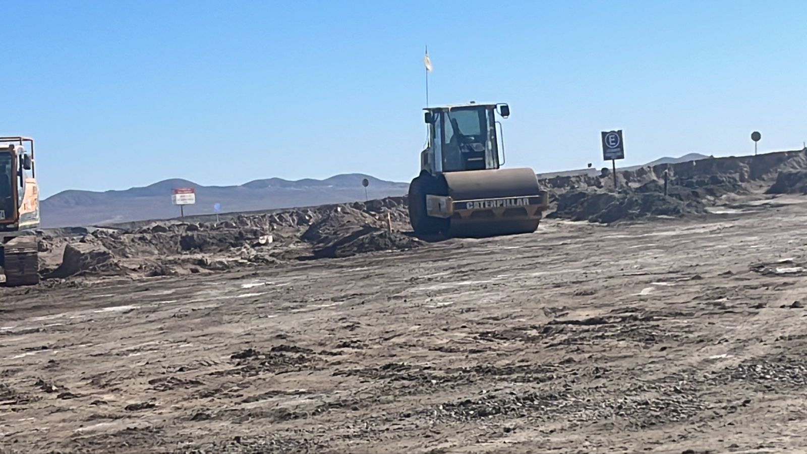 Compactación y movimiento de tierra